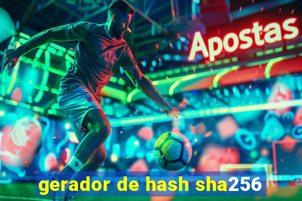 gerador de hash sha256